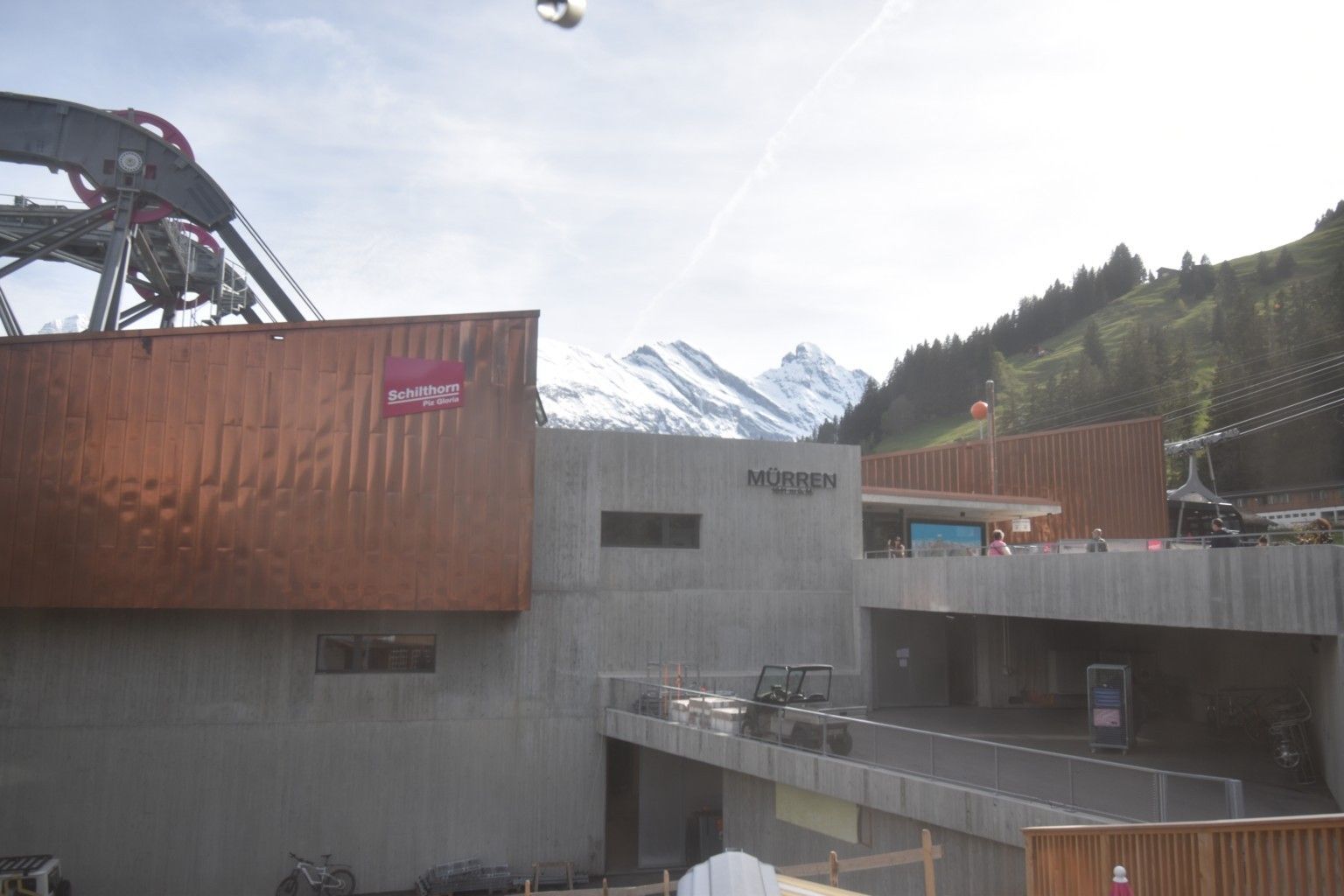 Lauterbrunnen: Eggli: Mürren Bau Public