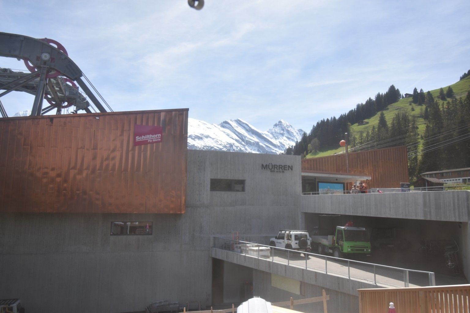 Lauterbrunnen: Eggli: Mürren Bau Public