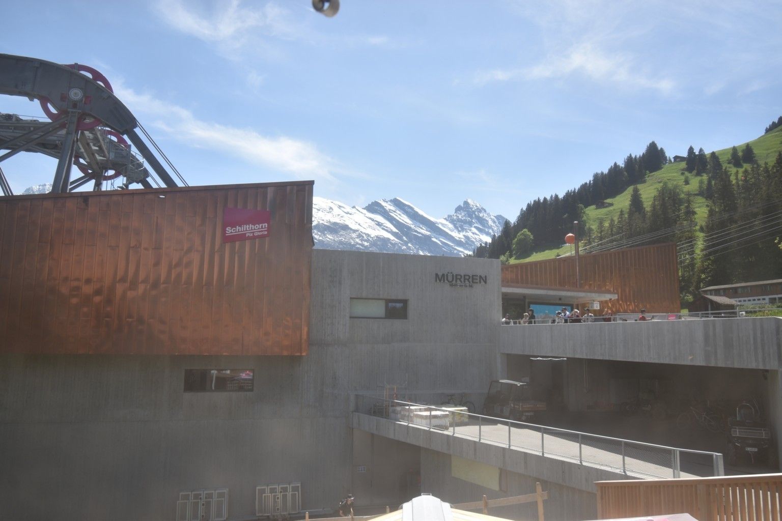 Lauterbrunnen: Eggli: Mürren Bau Public