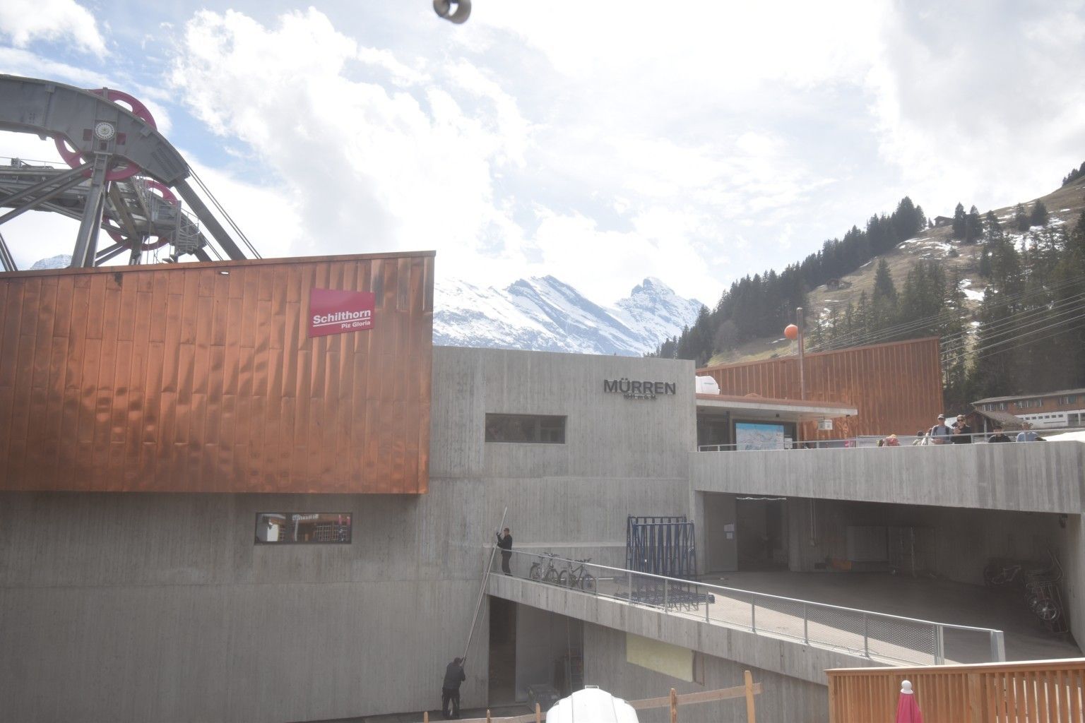 Lauterbrunnen: Eggli: Mürren Bau Public