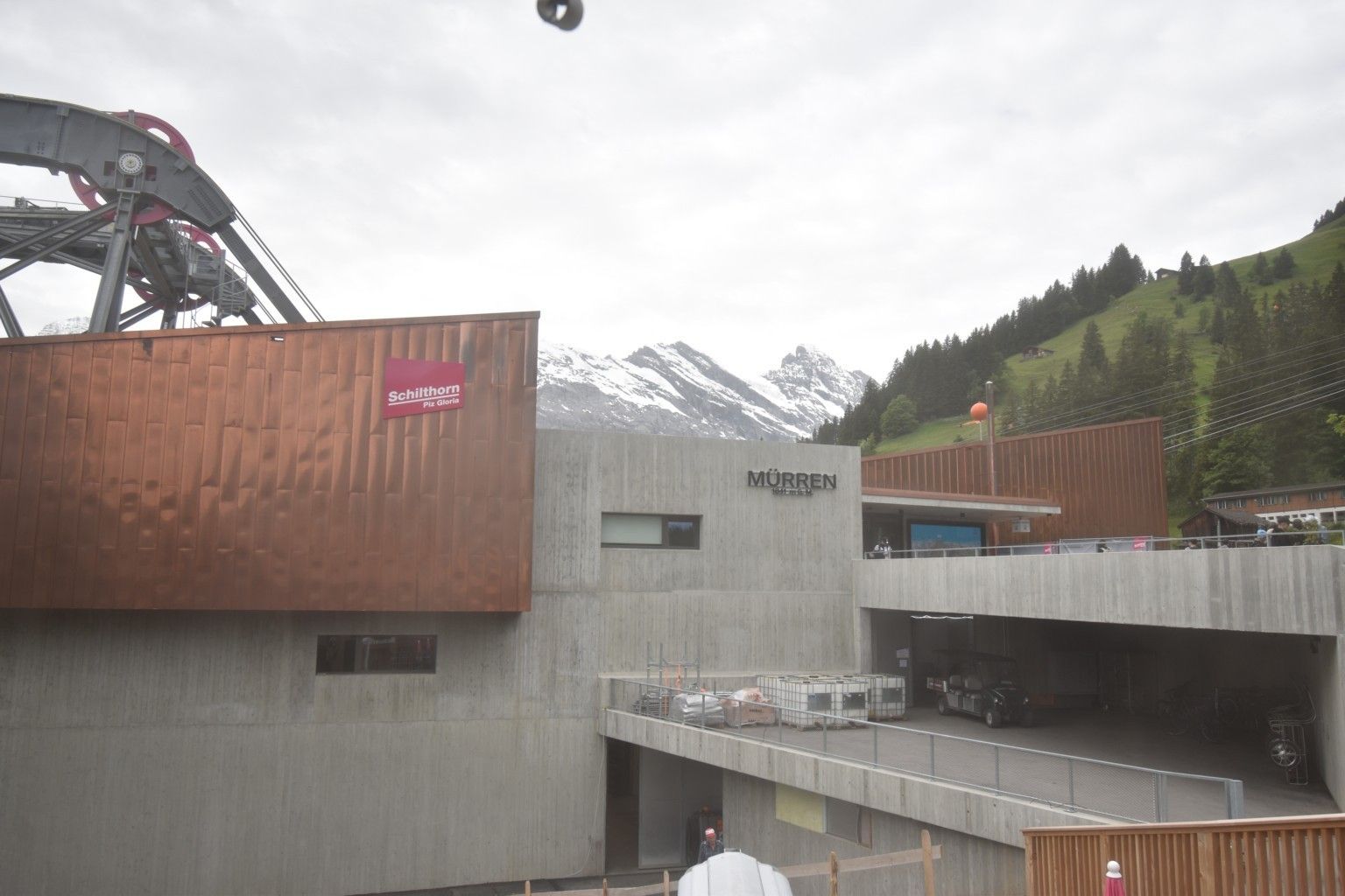 Lauterbrunnen: Eggli: Mürren Bau Public