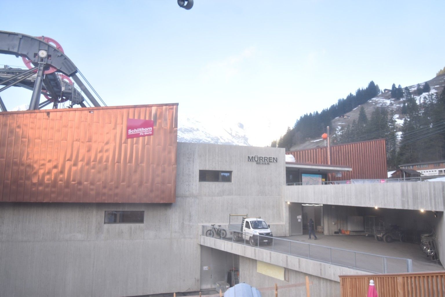 Lauterbrunnen: Eggli: Mürren Bau Public