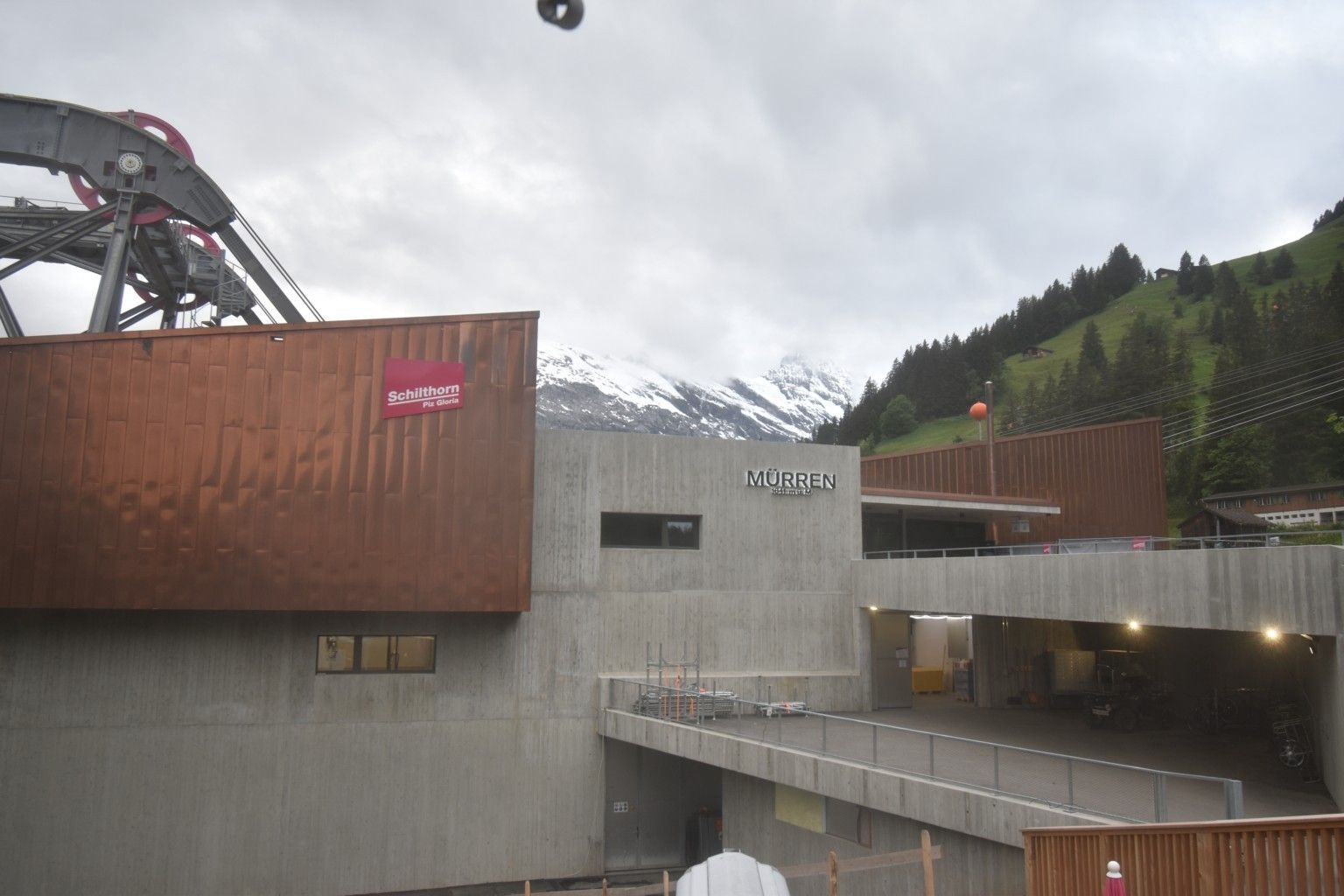 Lauterbrunnen: Eggli: Mürren Bau Public