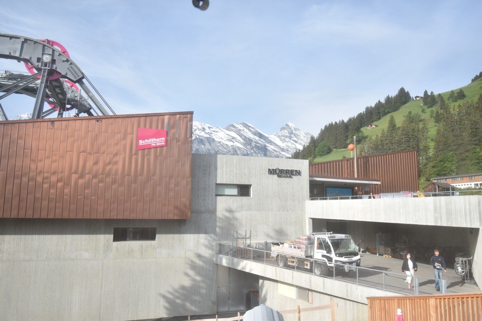 Lauterbrunnen: Eggli: Mürren Bau Public