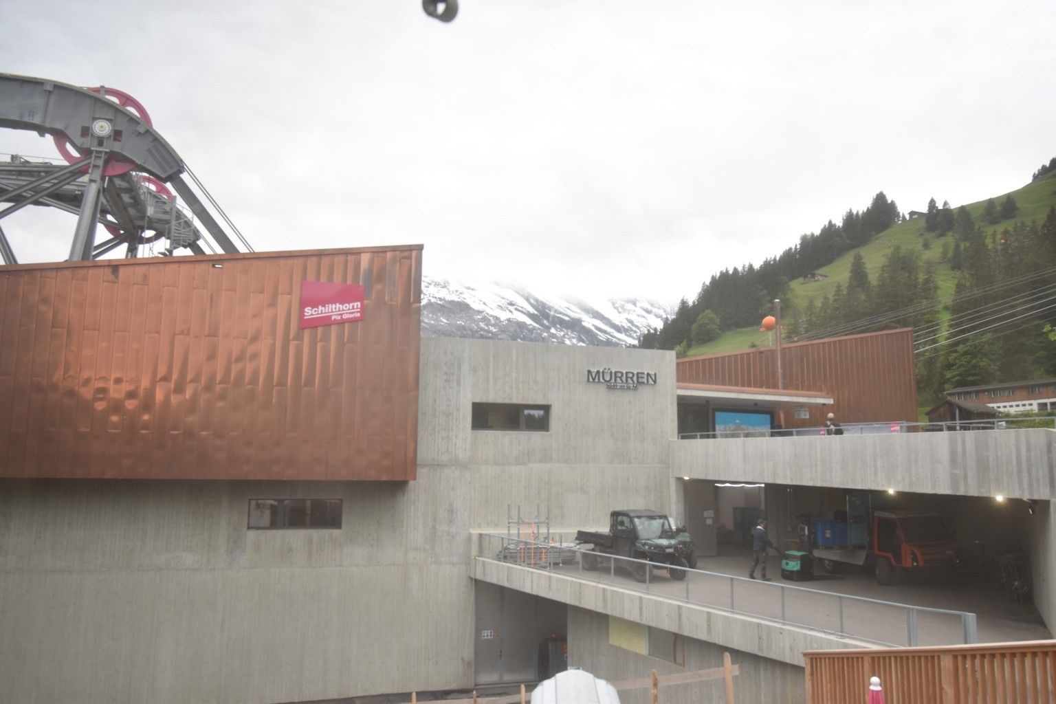 Lauterbrunnen: Eggli: Mürren Bau Public