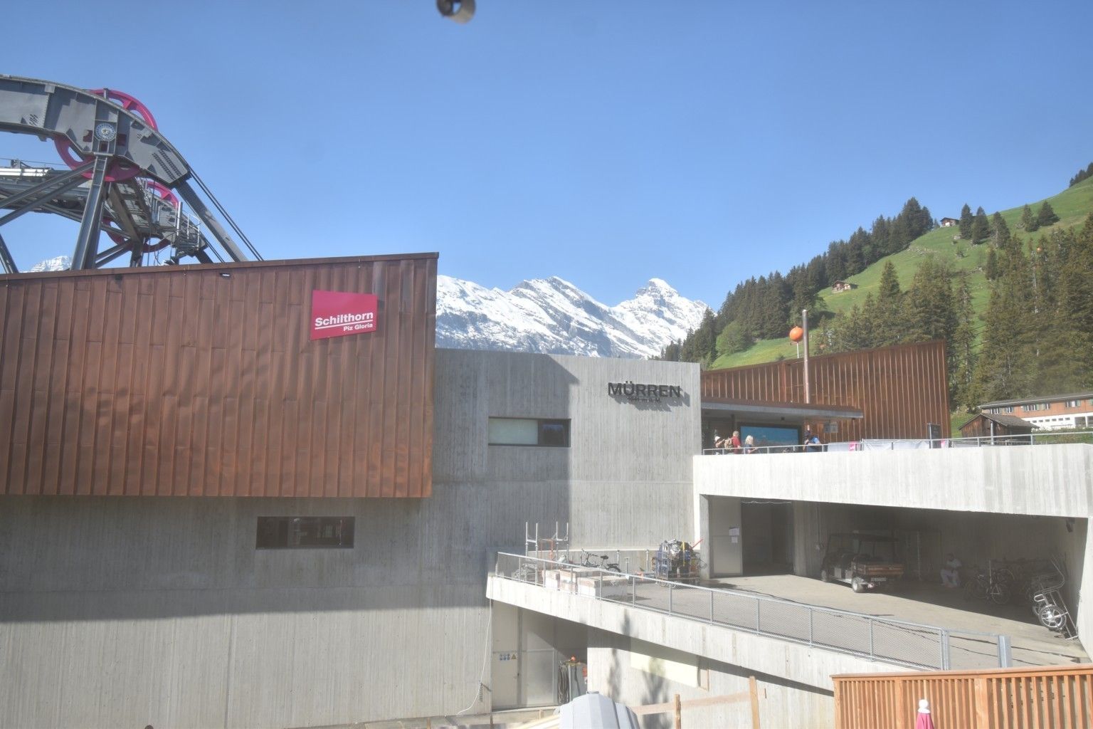 Lauterbrunnen: Eggli: Mürren Bau Public