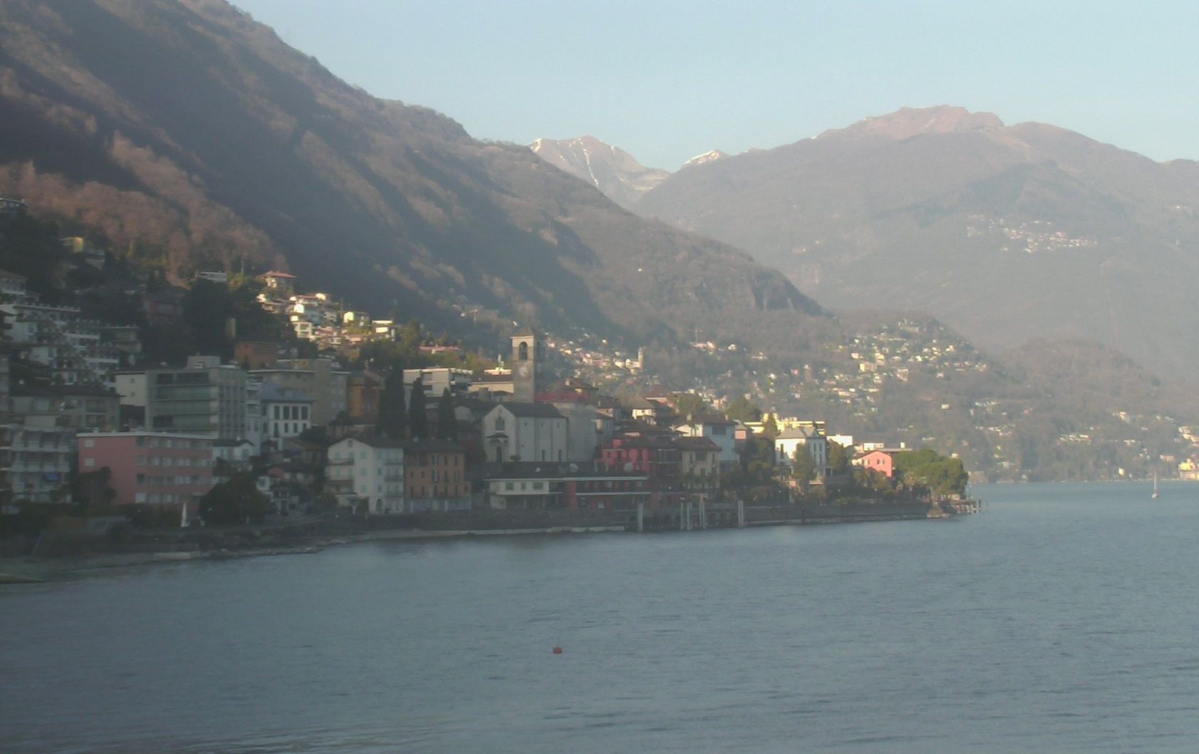 Brissago: View from Dannemann Centre