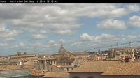 Last daylight view from Rome › West: St. Peter's Basilica