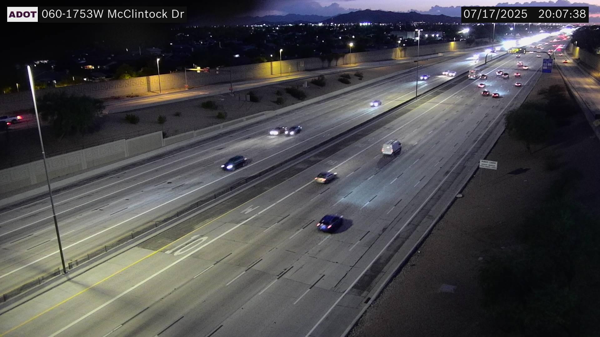 Traffic Cam Tempe: US  @ McClintock