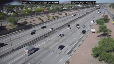 Current or last view from McClintock Manor: US 60 @ McClintock