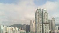 Last daylight view from 油麻地: Tai Kok Tsui, Kowloon
