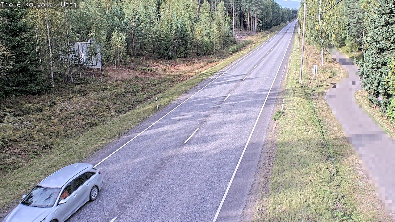 Traffic Cam Kouvola: Tie - Utti_YPS - Kouvolaan
