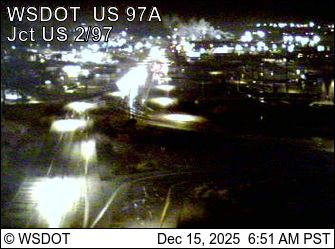 Traffic Cam Olds › North: US 97A at MP 199.83: W. End Odabashian Br