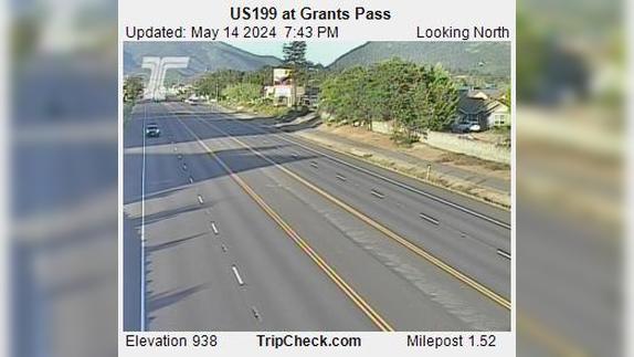 Traffic Cam Redwood City: US 199 at Grants Pass