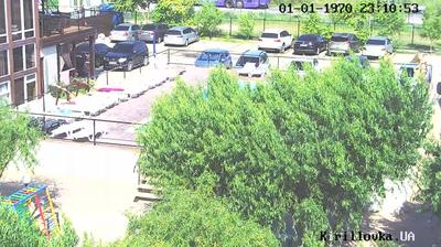 Current or last view from Ukraine: Hotel webcam Apartments on Fedotova Kosa in Kirillovka