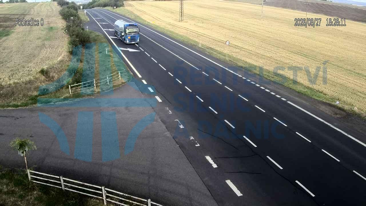Traffic Cam Podsedice: Ústecký kraj, Česko