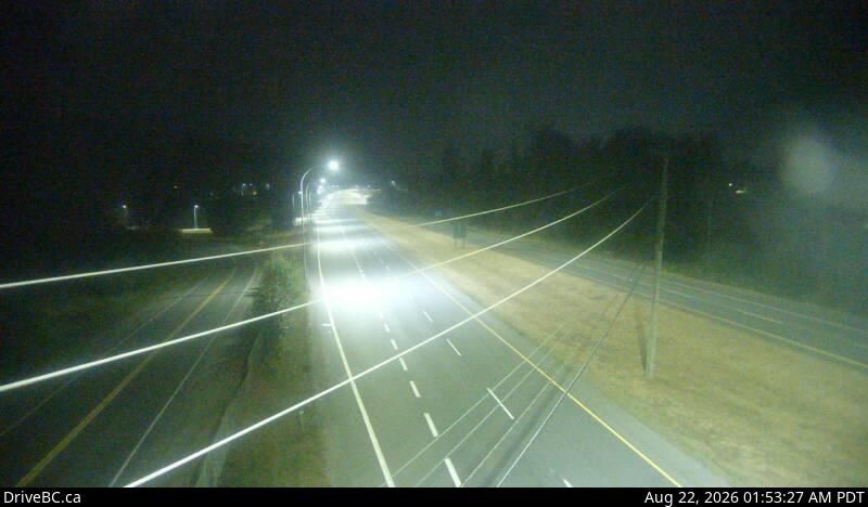 Traffic Cam Chilliwack › West: Hwy 1 near Bridal Falls, looking west