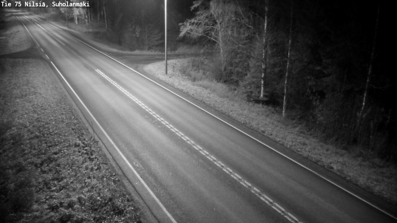 Traffic Cam Kuopio: Tie 75 Nilsiä, Suholanmäki - Siilinjärvelle