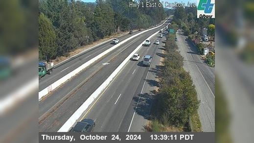 Traffic Cam Capitola › South: SR-1 : Between Park Ave and Bay Ave