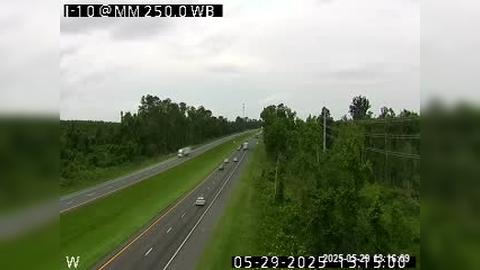 Traffic Cam Madison: I-10 @ MM 250.0