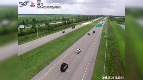 Traffic Cam Jupiter Island: I-95 MP 93.5 Northbound