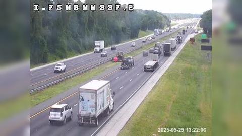 Traffic Cam Pedro: I-75 @ MM 337.2 NB