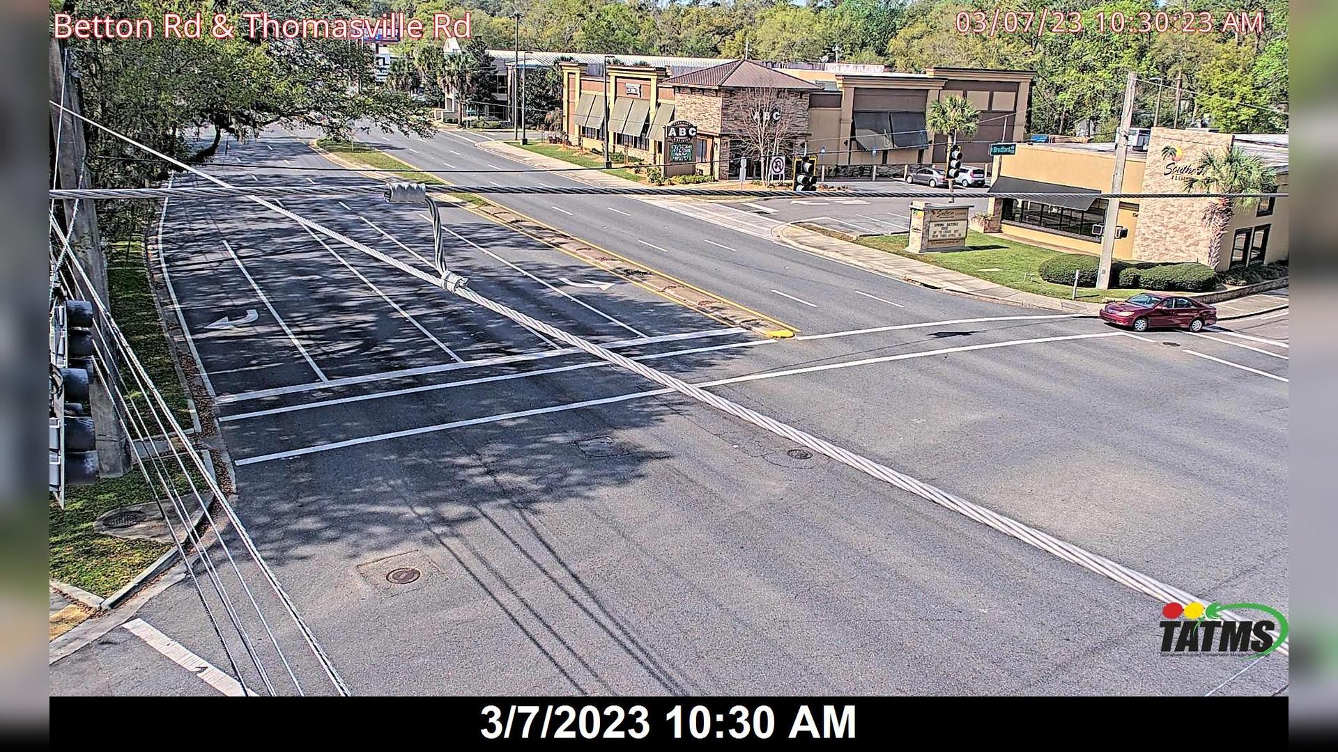 Traffic Cam Tallahassee: Betton Rd at Thomasville Rd