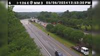Columbia: I-126 E @ MM 3 Huger Street - Day time