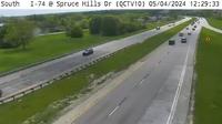 Riverdale: QC - I-74 @ Spruce Hills (10) - Day time