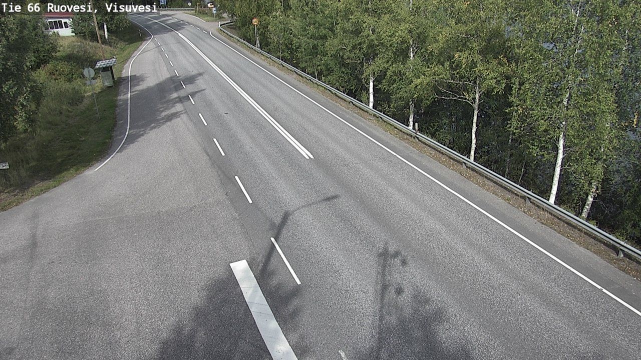 Traffic Cam Ruovesi: Tie - Visuvesi - Virroille