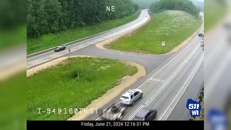 Traffic Cam Eau Claire: I-94 at 160th St