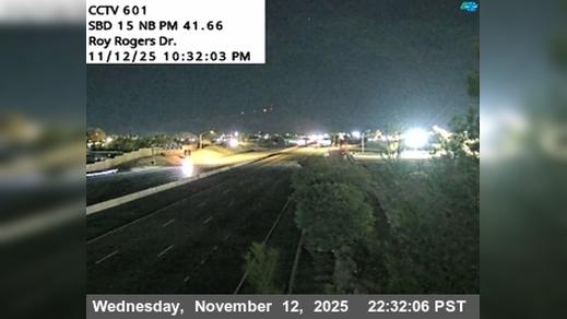 Traffic Cam Victorville › North: I-15 : (601) Roy Rogers Dr