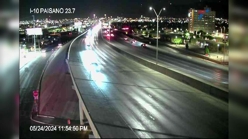 Traffic Cam El Paso › West: IH-10 @ Paisano