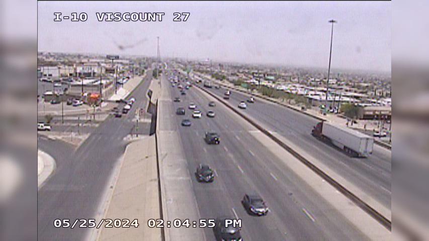 Traffic Cam El Paso › West: IH-10 @ Viscount