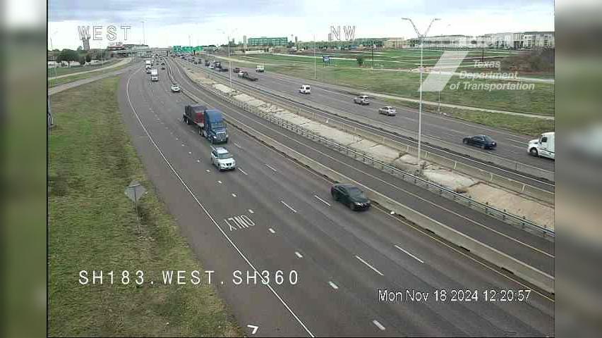 Traffic Cam Fort Worth › East: SH 183 @ West SH 360