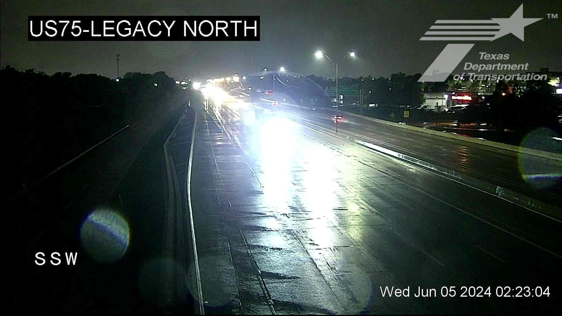 Traffic Cam Plano › North: US75 @ Legacy North (Chase Oaks)