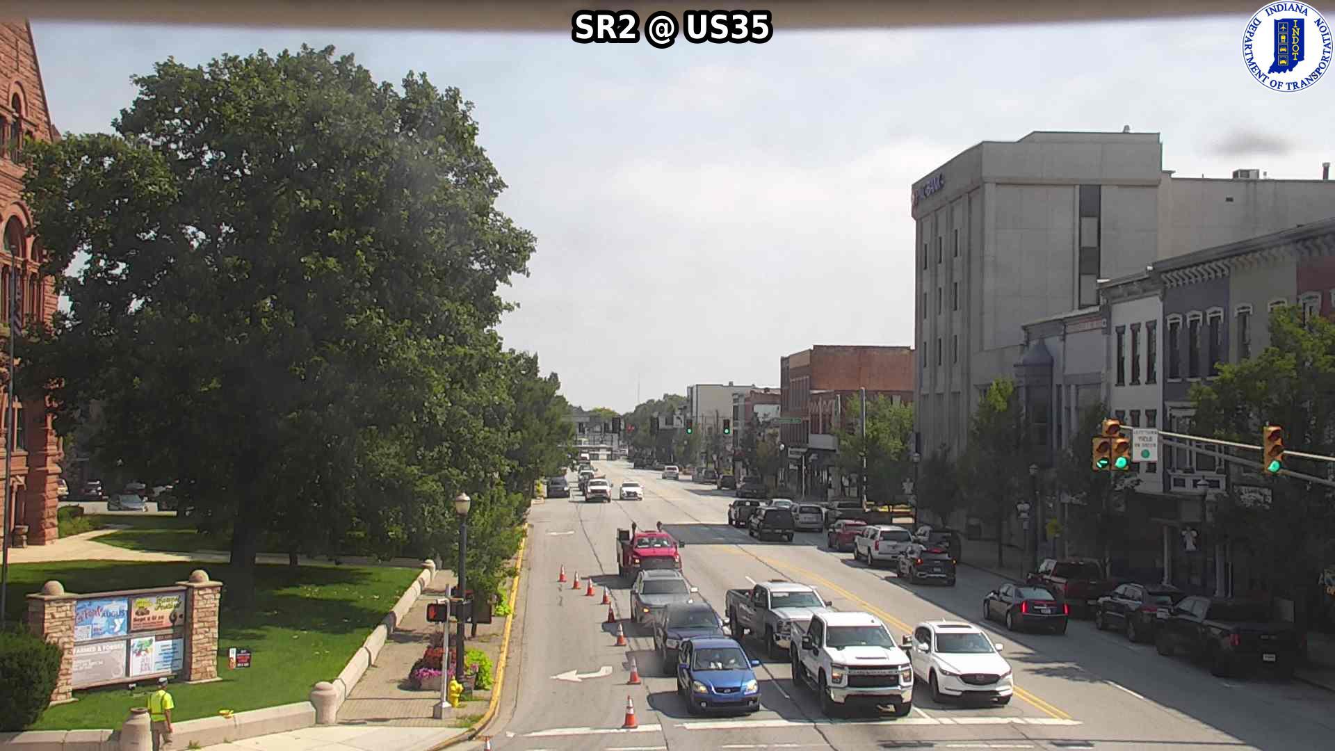 Traffic Cam La Porte: SIGNAL: SR2 @ US35