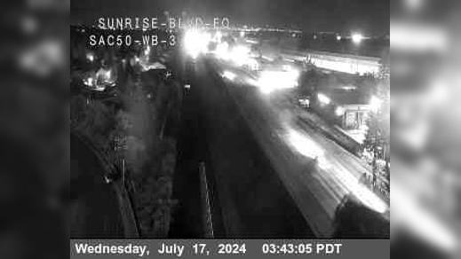 Traffic Cam Gold River › West: Hwy 50 at Sunrise Blvd EO WB