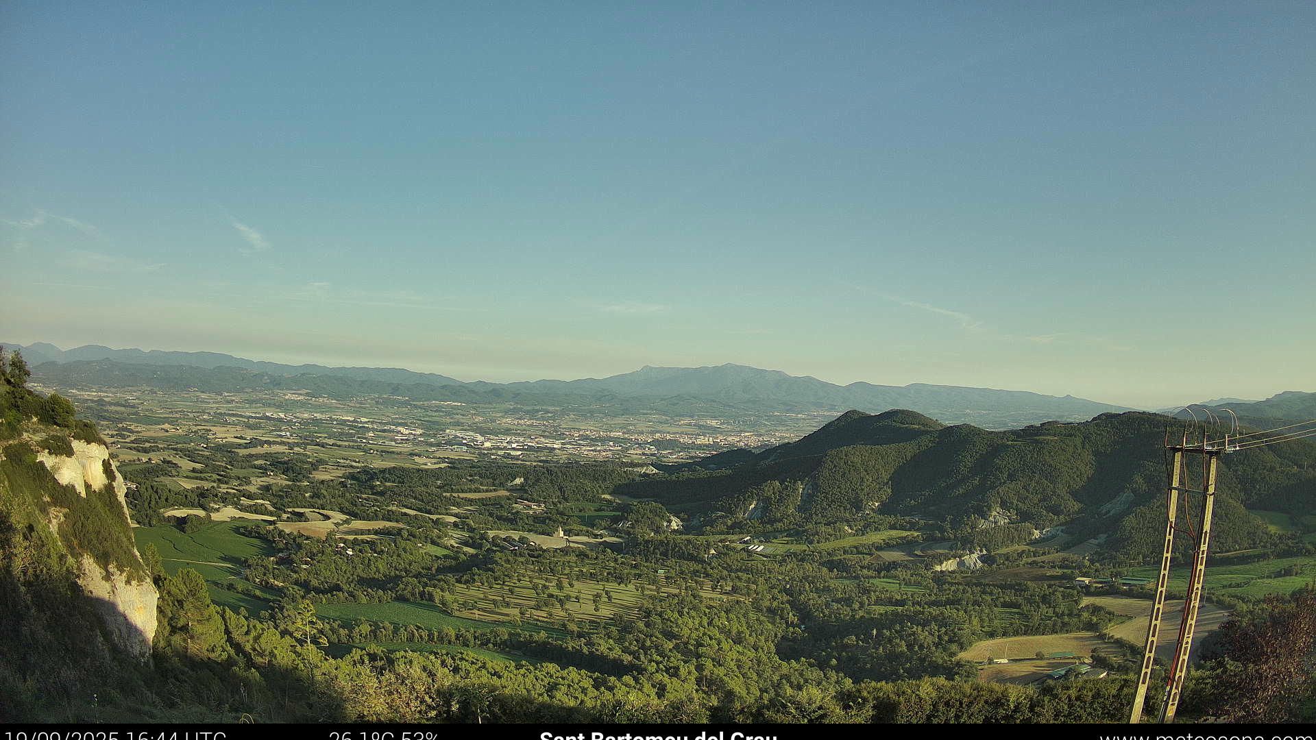 Traffic Cam Sant Bartomeu del Grau › South-East