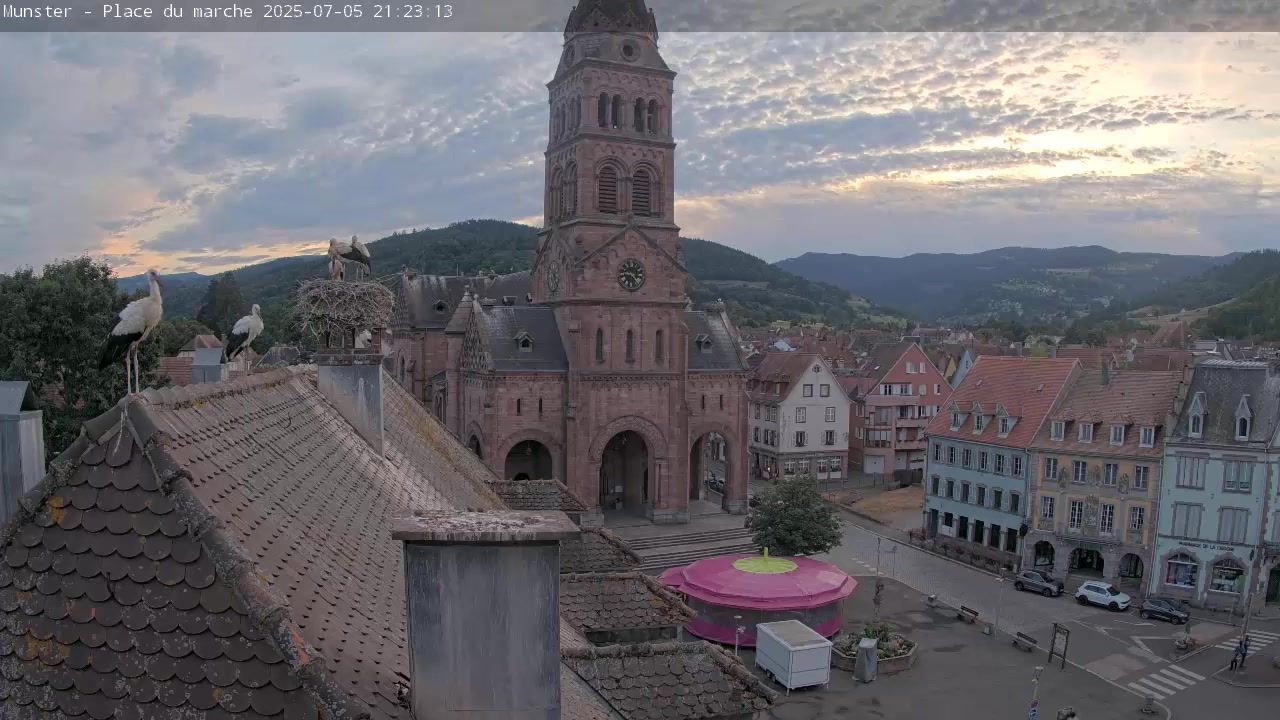 Traffic Cam Munster › West: Place du Marché