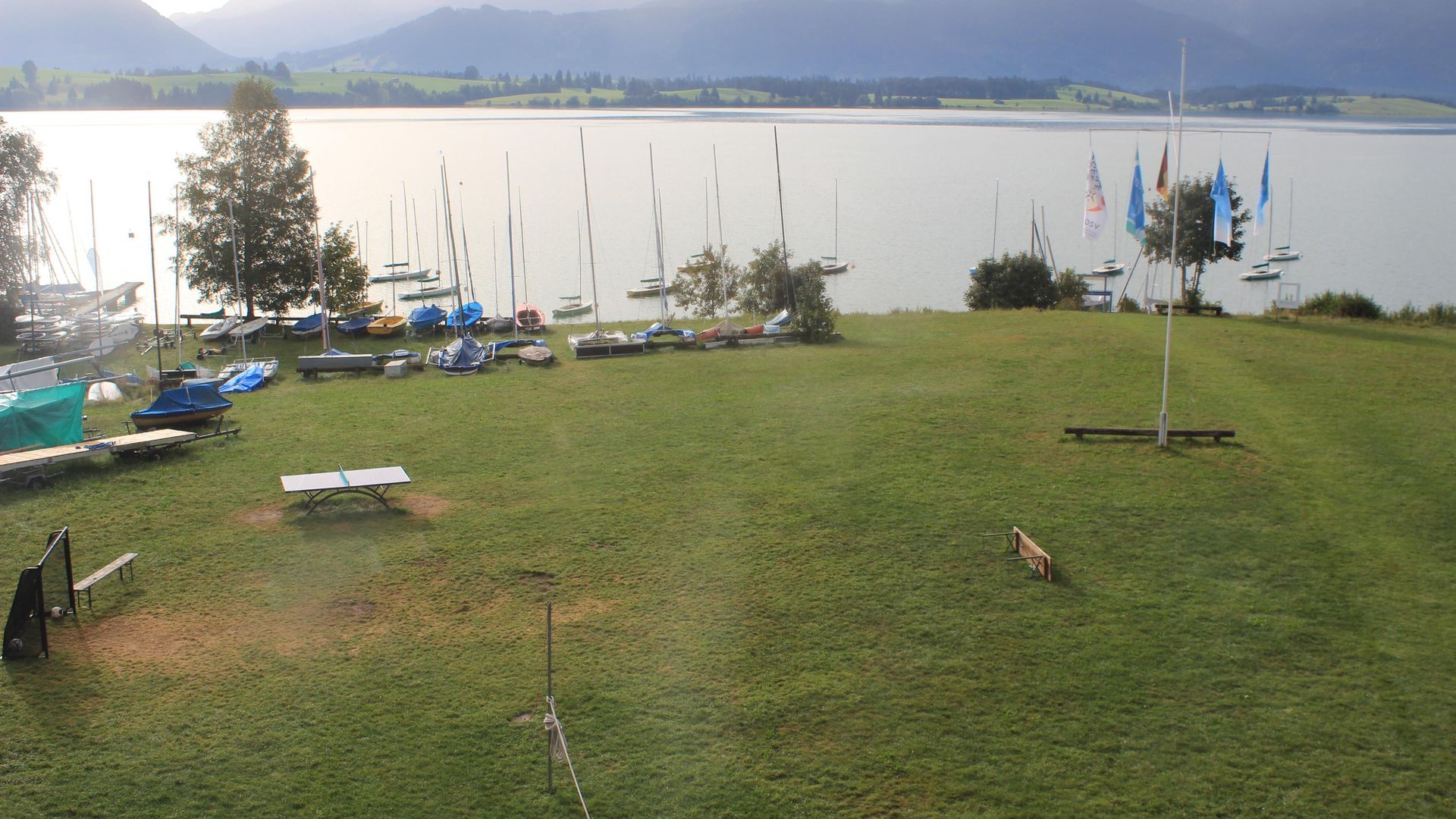 Traffic Cam Rieden am Forggensee: Forggensee Nordteil