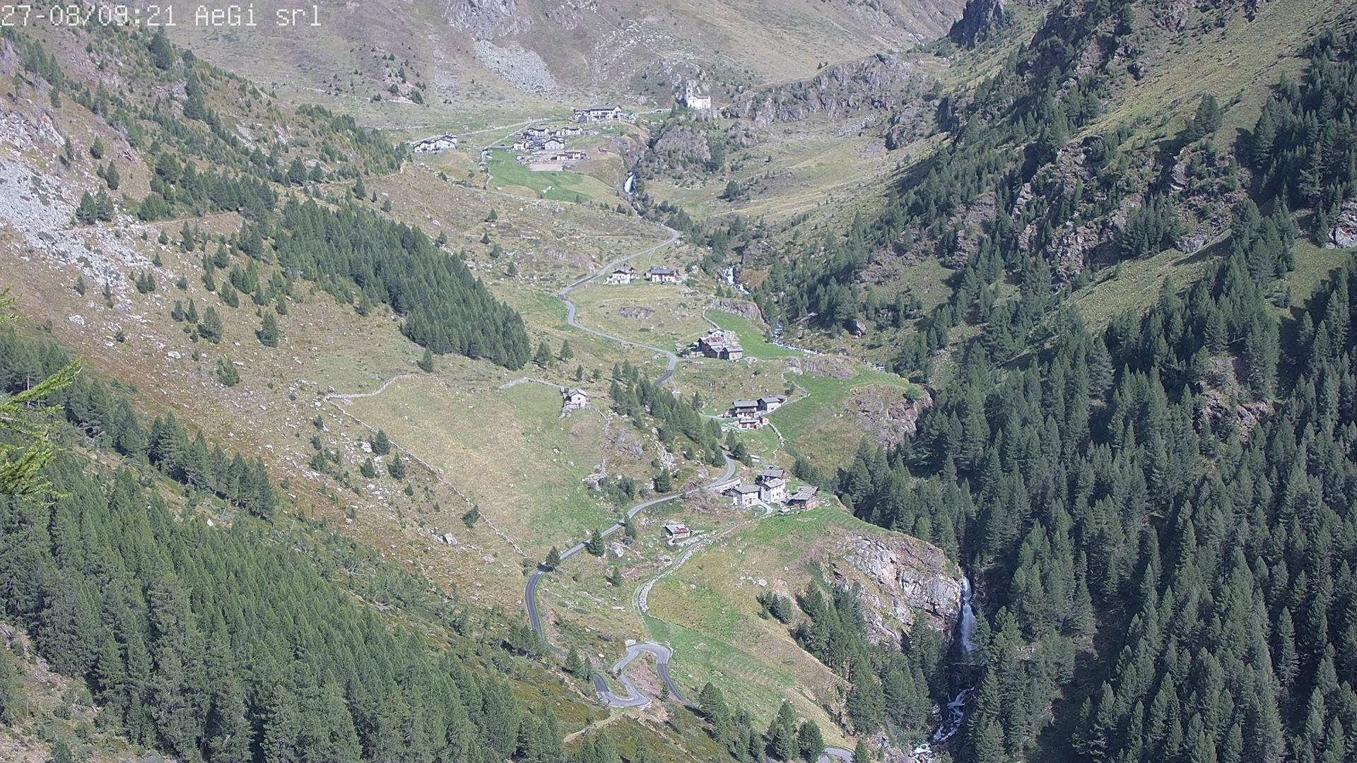 Traffic Cam Grosio: Val Grosina - Malghera