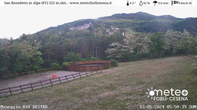 immagine della webcam nei dintorni di Marradi: webcam San Benedetto in Alpe