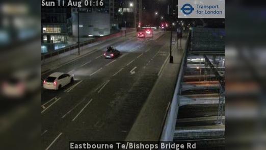 Traffic Cam London: Eastbourne Te/Bishops Bridge Rd