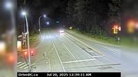 Whistler Resort Municipality › North: , Hwy at Cheakamus Lake Rd & Alpha Lake Rd, km south of Whistler, looking north