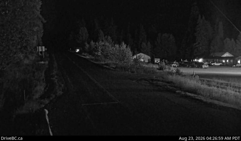 Traffic Cam Stewart › North: Hwy 37 and Hwy 37A at Meziadin Junction, looking north