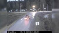 Stewart > North: Hwy 37 and Hwy 37A at Meziadin Junction, looking north - Recent