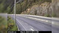 Langford › South: Hwy 1 at Tunnel Hill on the Malahat, looking south - Current