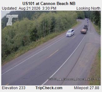 Traffic Cam Cannon Beach: US101 at - NB