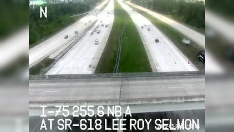 Traffic Cam Limona: I-75 at SR-618 - Lee Roy Selmon